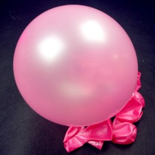12 inch 100x Pink Pearl Latex Thick Party Balloons 3.2g Helium Floating USA