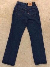 Vintage Levis Jeans Orange Tab Denim Indigo USA Junior Mom High Waist boyfriend