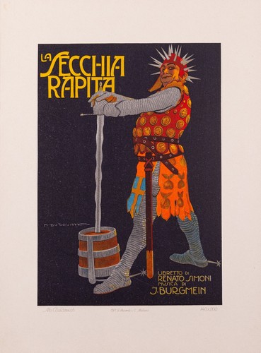 Original Lithograph by Marcello Dudovich from Ricordi Portfolio - Picture 2 of 3