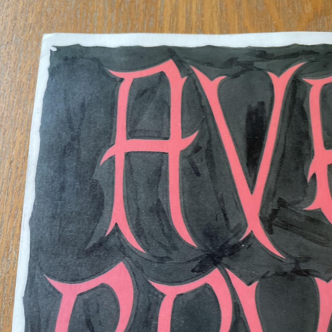 Alan Forbes Avenged Sevenfold Concert Poster 2003 11x17 in