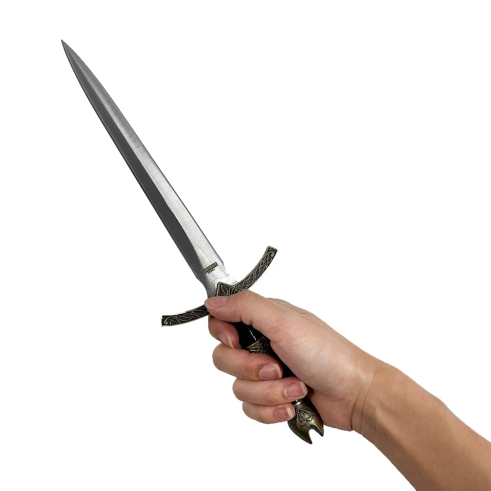 Fantasy Edge 13.5" King Solomon Style Medieval Dagger Gold Handle - Image 3 of 4