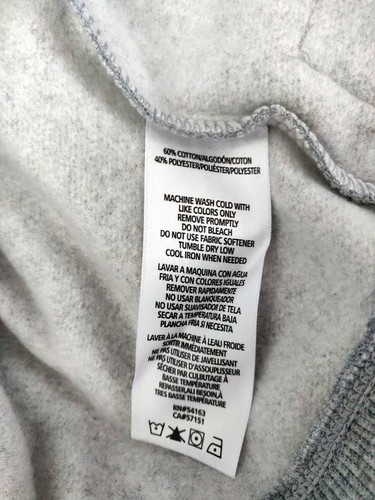Calvin Klein Performance Logo Fleece Jacket 1/2 zip Gris Mujer PFST1896 M - Imagen 8 de 9