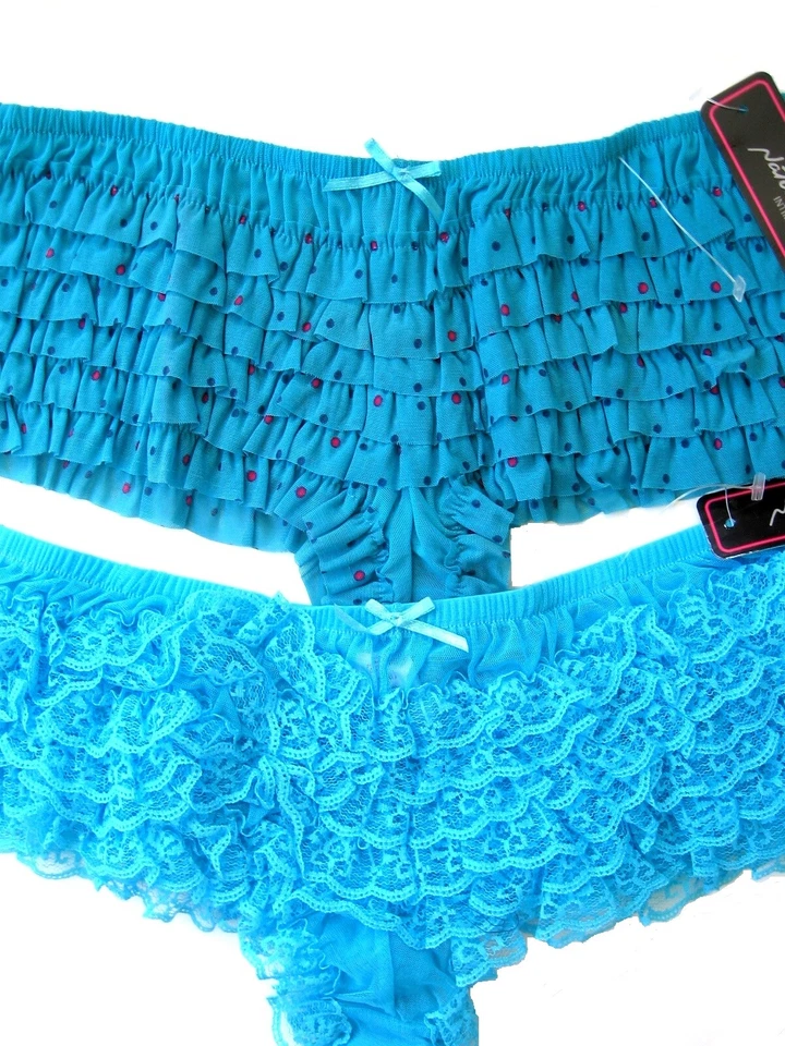 A0427 Native Intimates NUEVO Lunares Transparentes en Niveles Malla Floral Encaje RUMBA Boysho Foto 2 de 4