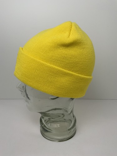 University of Michigan adidas Knit Hat Winter Cap Maize Yellow Block M OSFM - Picture 6 of 13