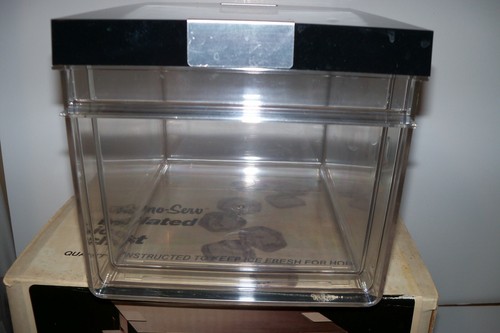 Ice Chest ThermoServ Insulated Acrylic Polar Bear Penguin-NEW- Unused-Vintage - Picture 10 of 10