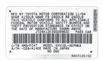 GENUINE TOYOTA SUPER WHITE TOUCH-UP PAINT PEN 00258-00040-21 CODE