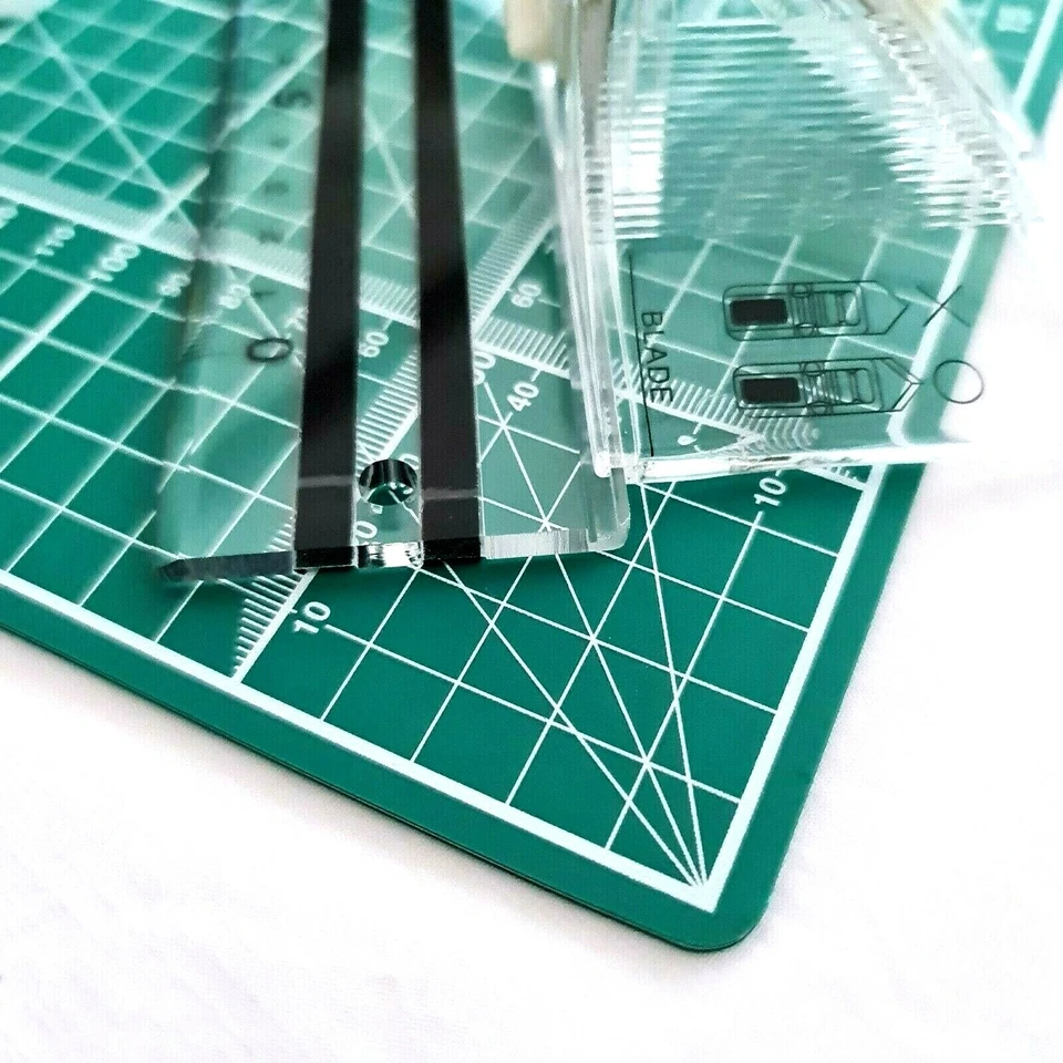 Jakar A3 Picture Photo Mount Cutter 40cm Guide Ruler & Cutting Mat Set Kit NEW - Image 2 of 4