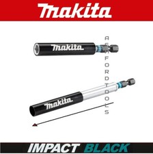 Makita Magnetic Bit Holder Black Range Extendable Holder Guide Impact Torsion