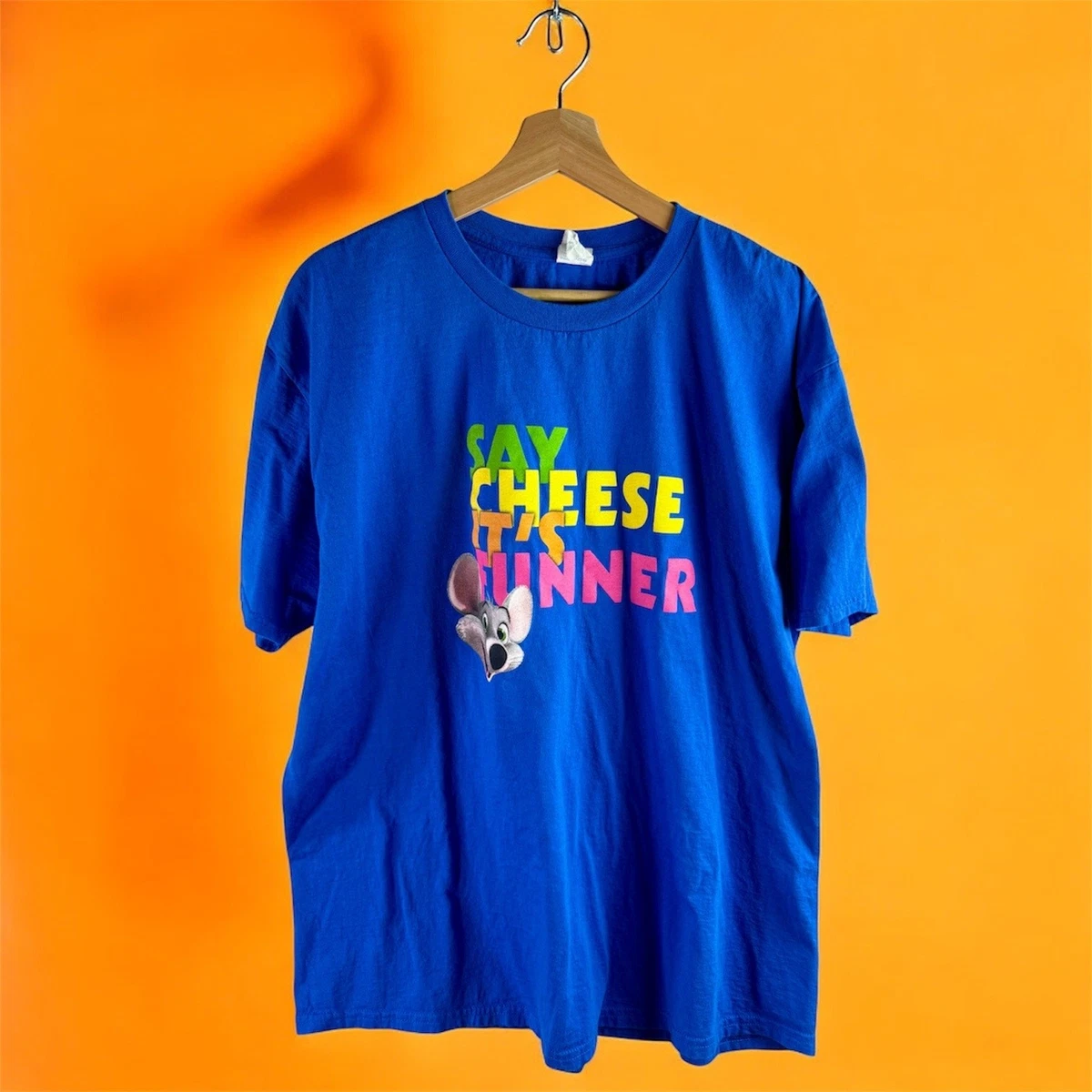 T- Chuck E. Cheese