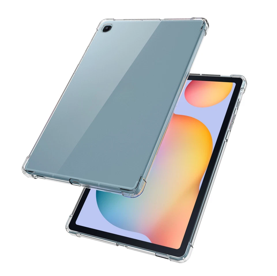 Shockproof Tablet Case For Samsung Galaxy Tab A7/S6 Lite 10.4" 2020 Transparent - Image 4 of 4
