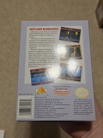 A Boy And His Blob (Nintendo Nes) Authentic Complete NES Box