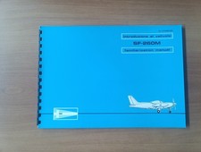 AERONAUTICA AIRCRAFT SIAI MARCHETTI SF 260M 1975 MANUALE ORIGINALE AVIAZIONE 