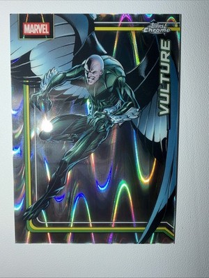 2026 Topps Chrome Marvel Comics Vulture REFRACTOR Ray Wave No 192