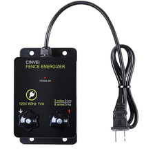 Electric Fence Energizer for Preventing Wild Animals Intruding, 2-Mile Electric