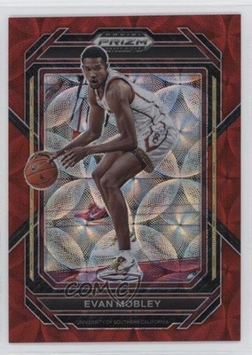 2023-24 Panini Prizm Draft Picks Choice Red Prizm 63/88 Evan Mobley #69 0v2h