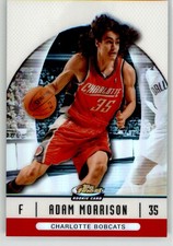 Adam Morrison 2006-07 Finest Refractors 100 Charlotte Bobcats EX Rookie