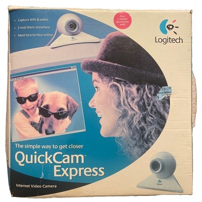 Logitech 961322-0403 Quick Cam Express Web Camera New In Open Box
