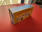 Matchbox Lesney #55 Ford Galaxie Police Car  - Original Empty Box Only.