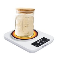 Sourdough Starter Warmer, Precise 1 F By Adjust 70-100 F , 12-Hour Timer,