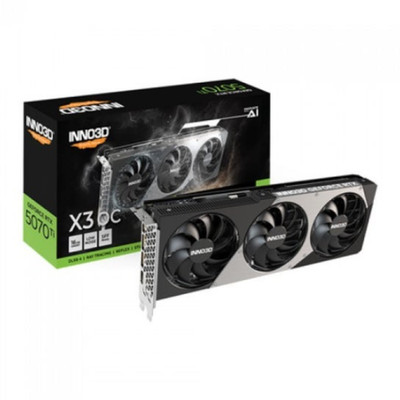 INNO3D GeForce RTX 5070 Ti OC D7 16GB X3 / Gaming Graphics Card / Express
