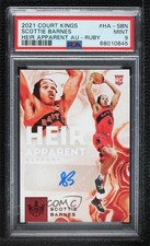 2021-22 Court Kings Heir Apparent Ruby 43/99 Scottie Barnes PSA 9 MINT Auto 1q7