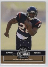 2008 Bowman Fabric of the Future Relics Gold /100 Steve Slaton #SS 03xg