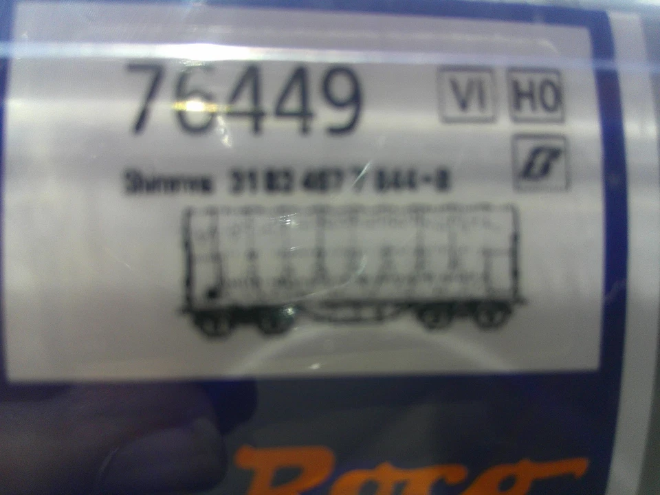 ROCO HO SCALE # 76449 SLIDE TARPAULIN WAGONS-MERCITALIA RAIL - Image 4 of 4