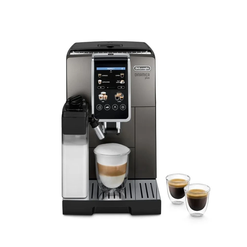 De'Longhi Dinamica Plus ECAM380.95.TB Macchina Caffè Grigio Ricondizionato