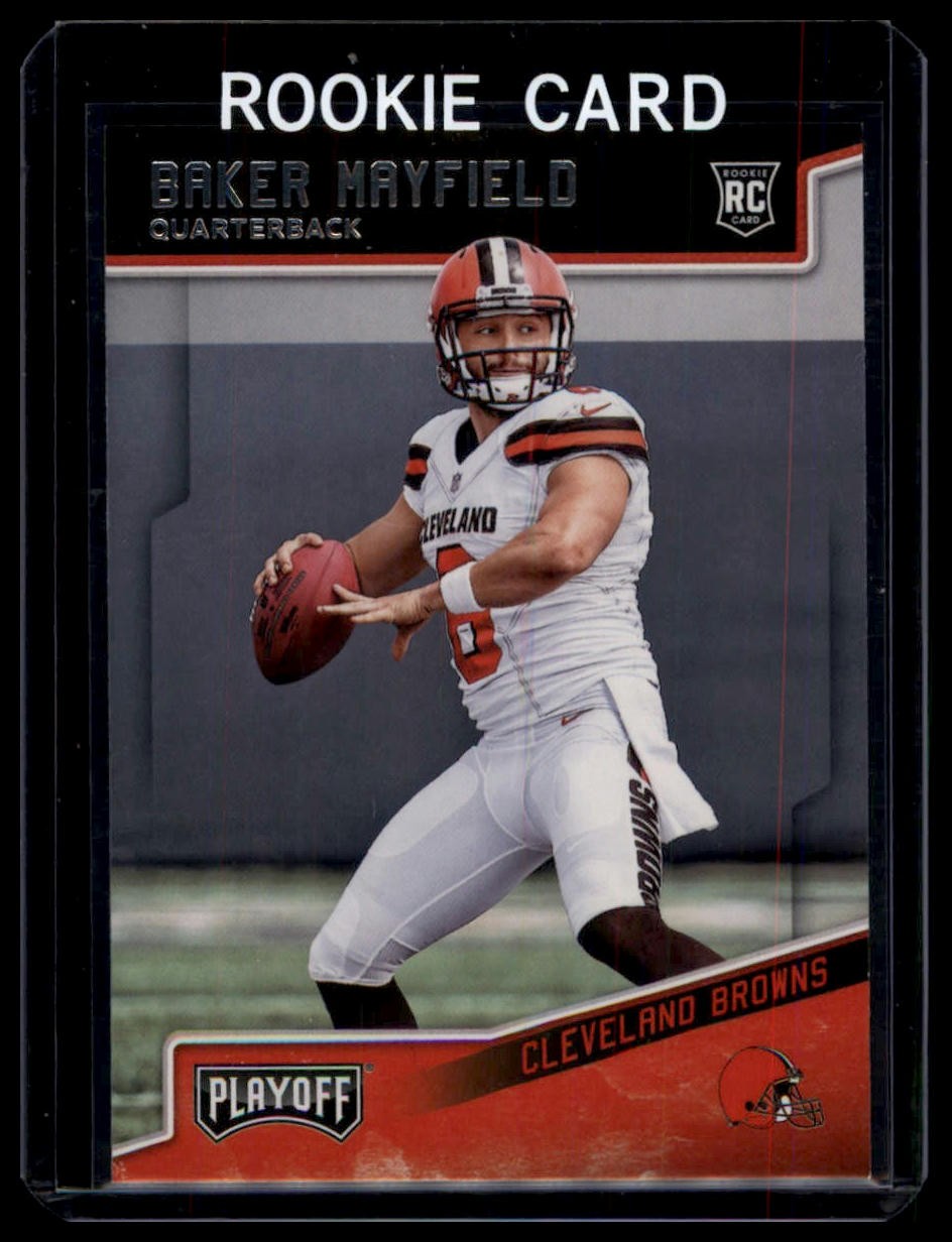 Baker Mayfield 2018 Panini Playoff #202 Rookie Cleveland Browns
