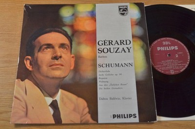Gérard Souzay   Schumann Dichterliebe LP L   Philips A 02058 L