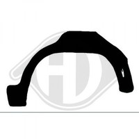 Diederichs Radlauf Rechts 5TüRer FüR Opel Astra F 91-98