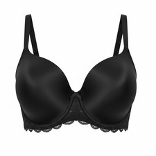 Victoria's Secret Dream Angels Black Lace Push Up Bra 32DDD Multiway