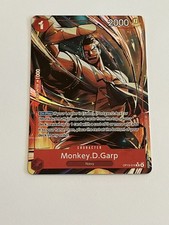 One Piece Monkey D. Garp OP13-016 Alt Art R English Foil OP13 Excellent
