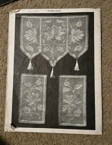 Lot of 6 Vintage Filet Crochet House of White Birches & Dover Needlework Books - Picture 8 of 15