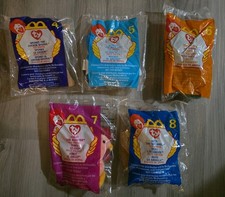 1999 Ty Beanie Babies McDonald's Lot of 5 Original Packaging 4-8