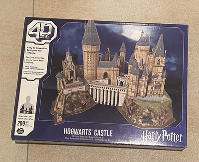 4D Build Harry Potter Hogwarts Castle 3D Puzzle/Bausatz 209 Teile ab 12