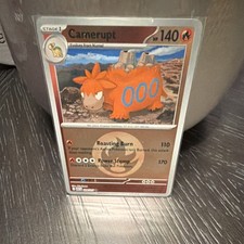The Pokémon Company Camerupt 028/217 Stage 1 Fire HP140 Power 110 170 Card