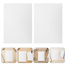 10pcs Matte PVC Craft Plastic Sheets for Picture Frames, Rigid Frosted Thin