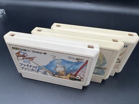 Lot 3 Final Fantasy 1 2 3 Nintendo Famicom NES FC Jp Games Tested a1