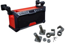 Wall Mount Holder Bracket for Milwaukee 2952-20 M18 Bluetooth Jobsite Radio