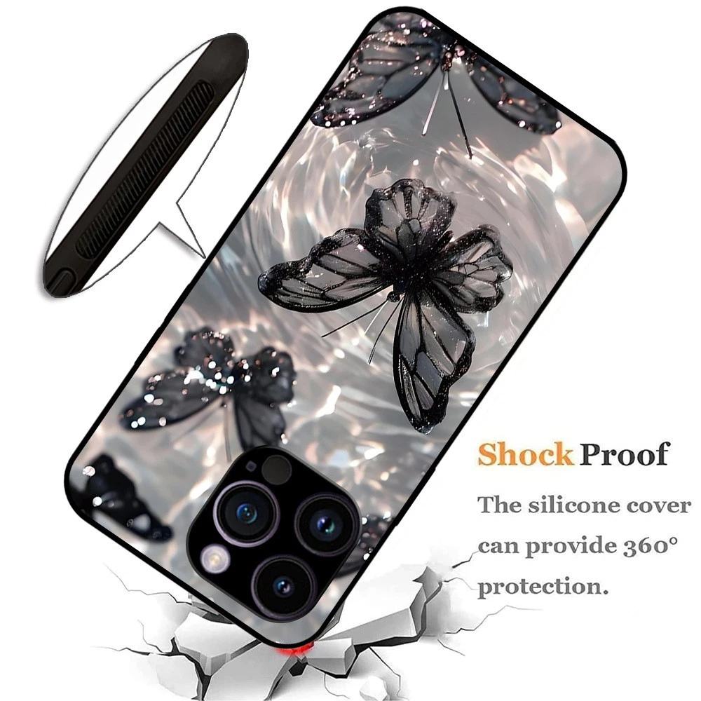 For Apple iPhone 6/7/8/SE2/SE3/X/XR/XS Max Phone Case Matte Slim Bumper Cover - Picture 2 of 14