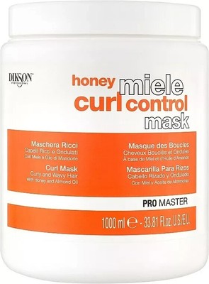 Dikson Honey Miele Curl Control Mask für lockiges Haar entwirrt & pflegt 1000ml