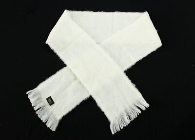 Bonz Unisex Adult's Alpaca Insulating Tassel Scarf LC7 Cream One Size Fits All