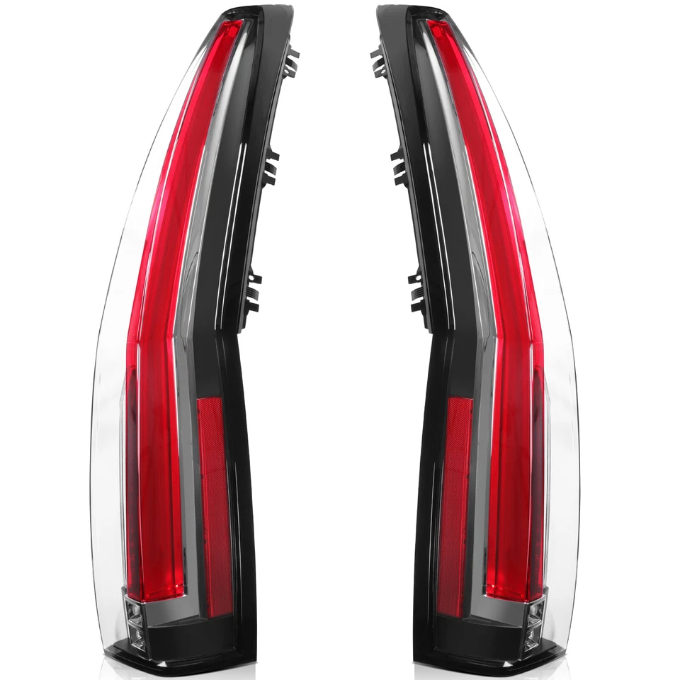 2PCS/Pair LED Tail Light Assy For 2007-2014 GMC Yukon / Chevy Tahoe / Suburban — 第 3/4 张图片