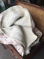 Ancien BOUTIS/QUILT XIXe Piqué Marseillais