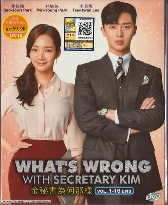 Koreanisches Drama DVD What's Wrong With Secretary Kim Vol.1-16 End (2018) En...