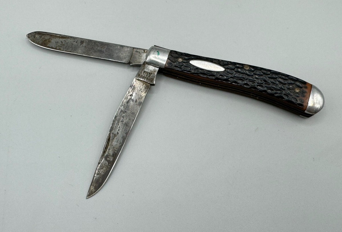 Vintage Old Japanese Japan Made Monarch 2211 2 Blade Folding