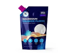 Dead Sea Magnesium Flakes Bath Salts - Superior Alternative To Epsom Salt