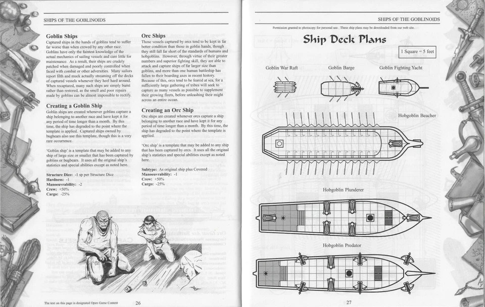 D&D 3rd ed Travellers Tales Ships of the Goblinoids D20 FS - Image 2 of 4