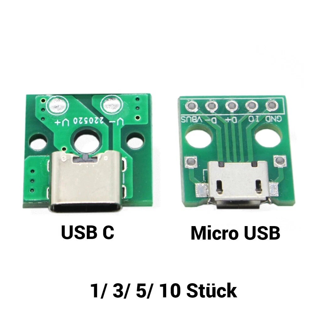 10 Stück Mini-USB-B Buchsen 5-Pin – Lötstecker Für DIY-Reparaturen & Elektronikprojekte